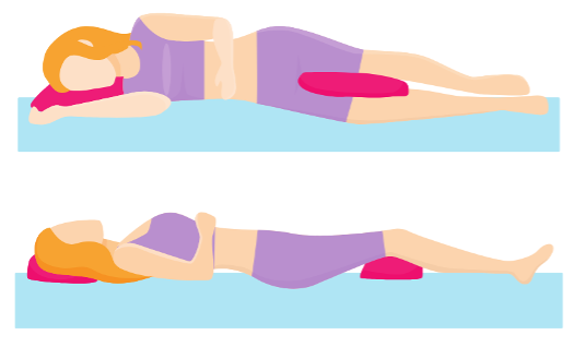 Best sleeping positions for lower back pain